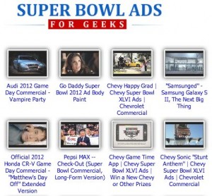 Alle Werbespots des 46. Super Bowls